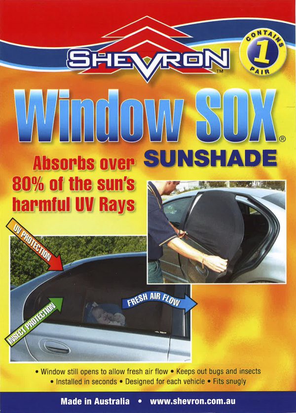 Shevron Window Sox Subaru Liberty Sedan & Wagon 1/1985-9/1998-10/1998-12/2003