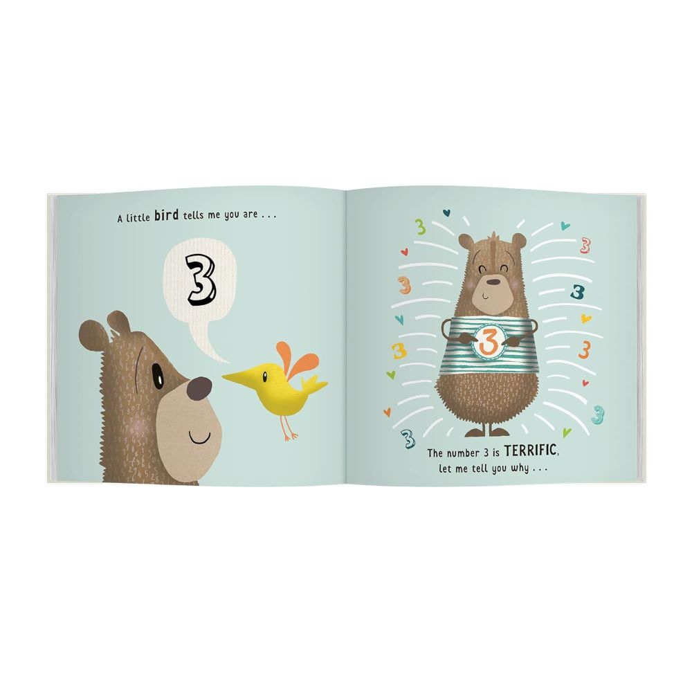 WOW You're 3 birthday book