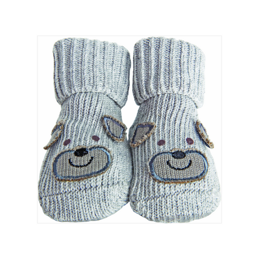 Playette Novelty Bootie Socks Boys 0-6 mths