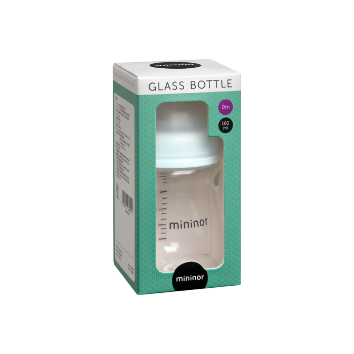 Mininor Baby Bottle Glass - 160 ml - 0m