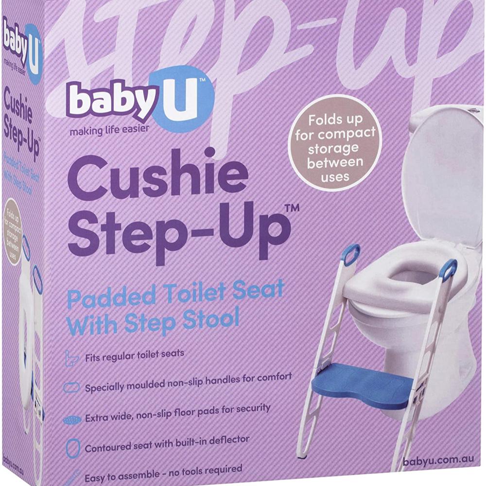 Baby U Cushie Step-Up Padded Toilet Seat