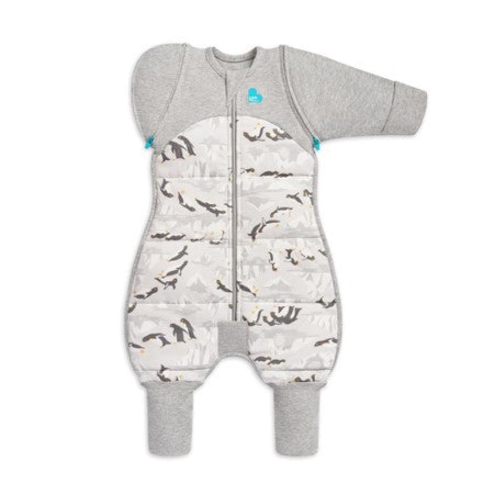Love To Dream Swaddle Up Transition Suit Extra Warm 3.5 Tog - Grey Penguin
