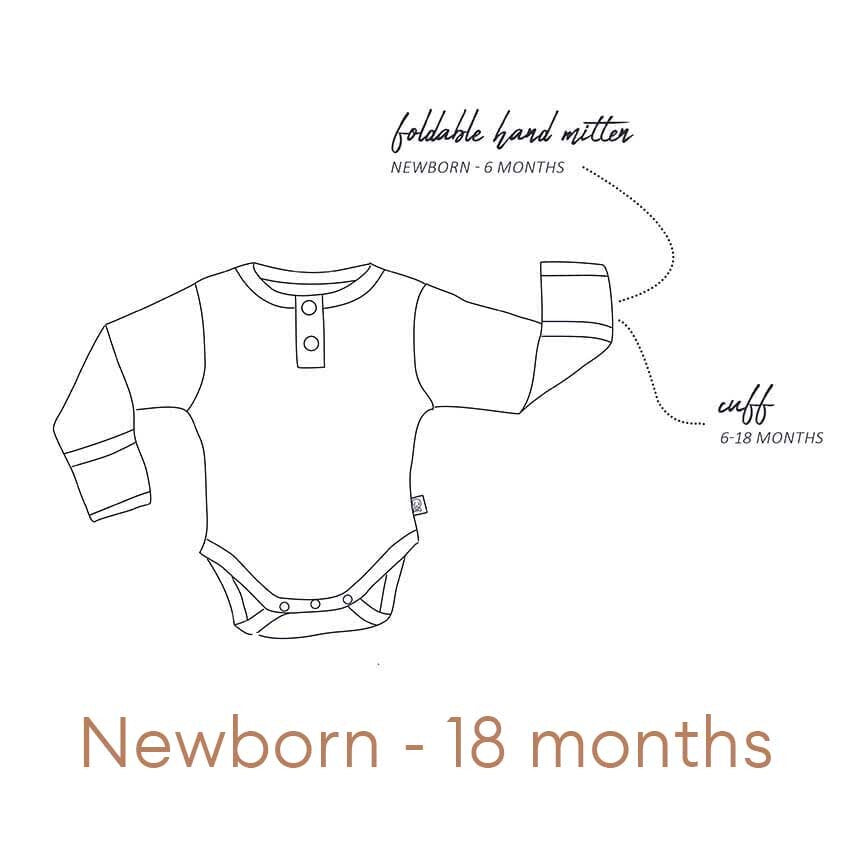 Snuggle Hunny Long Sleeve Bodysuit - Lion