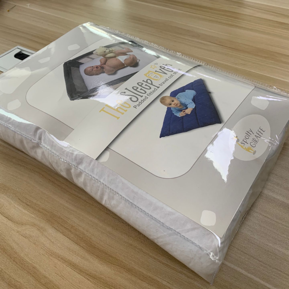 The Sleepover for Travel Cot - White