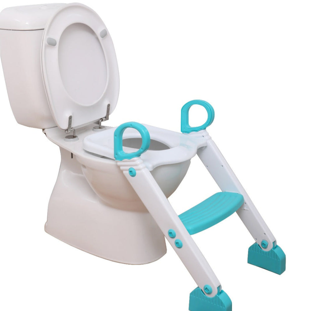 Dreambaby F6015 Step Up Toilet Topper Aqua/White