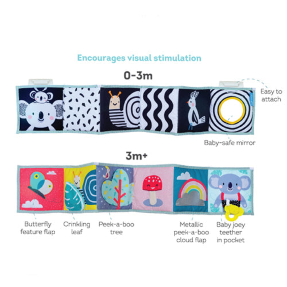 Taf Toys Koala Clip on Pram Book