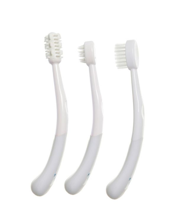 Dreambaby F325 Toothbrush Set 3 Stage White