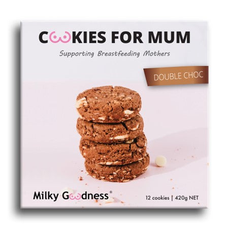 Milky Goodness Double Choc Chip Lactation Cookies