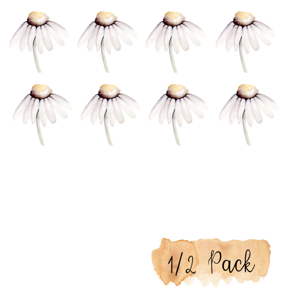 Little Rae Daisy Wall Decal Half Pack