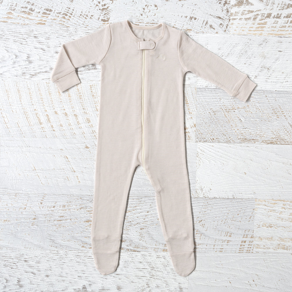 Merino discount onesie baby