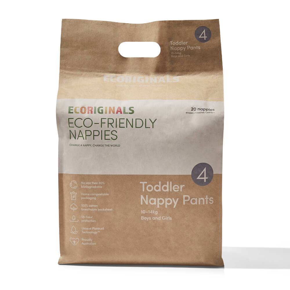 Ecoriginals Nappy Pants Toddler 10-14kg - 20 Pack