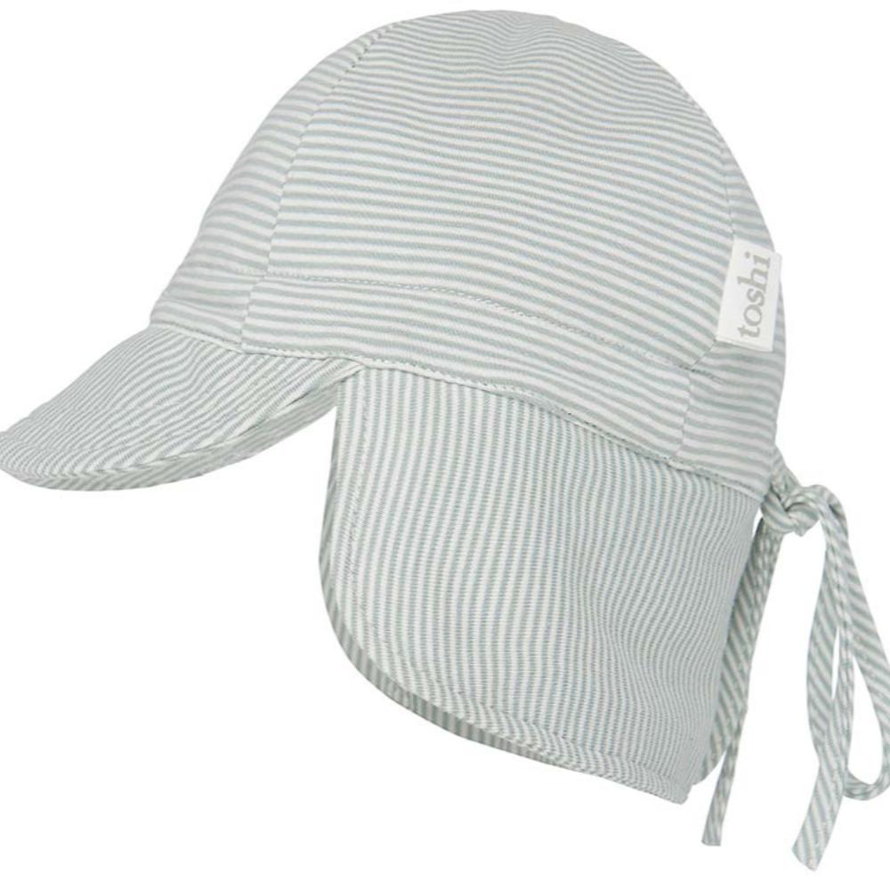 Toshi Flap Cap Baby - Sage