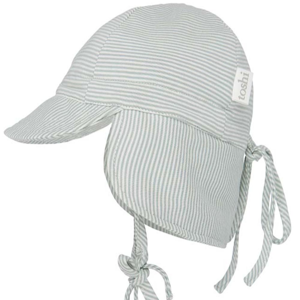 Toshi Flap Cap Baby - Sage