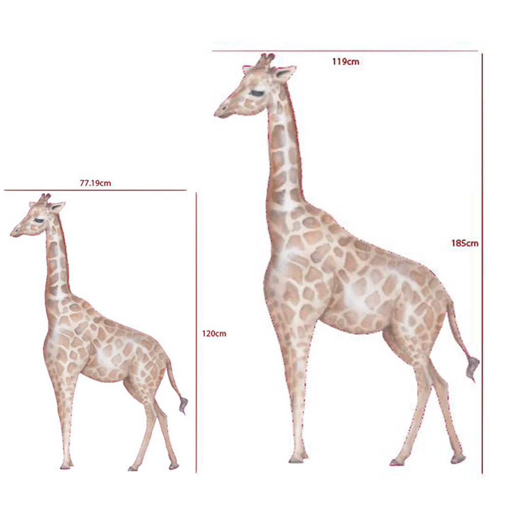 Little Rae Giraffe Wall Decal 120 cm Facing Right