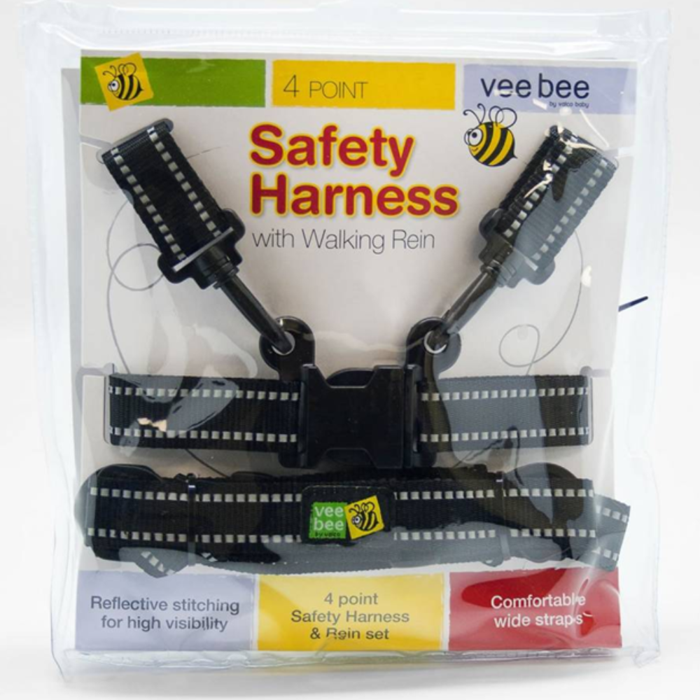 Vee Bee Safety Harness With Walking Rein