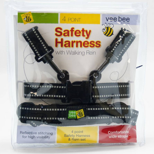 Vee Bee Safety Harness With Walking Rein