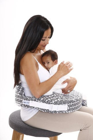 My Brest Friend Breastfeeding Pillow - Midnight Poppy