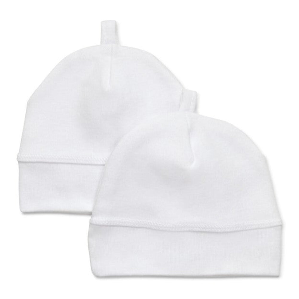 Marquise Premmie Beanie - 2 pk White