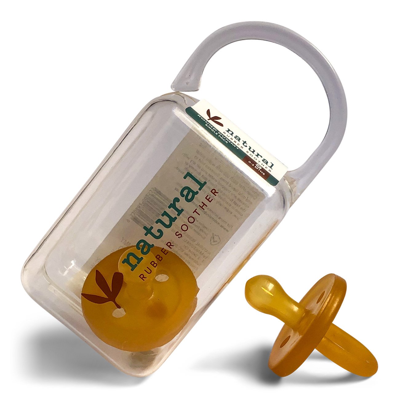 Natural Rubber Soother - Round Small