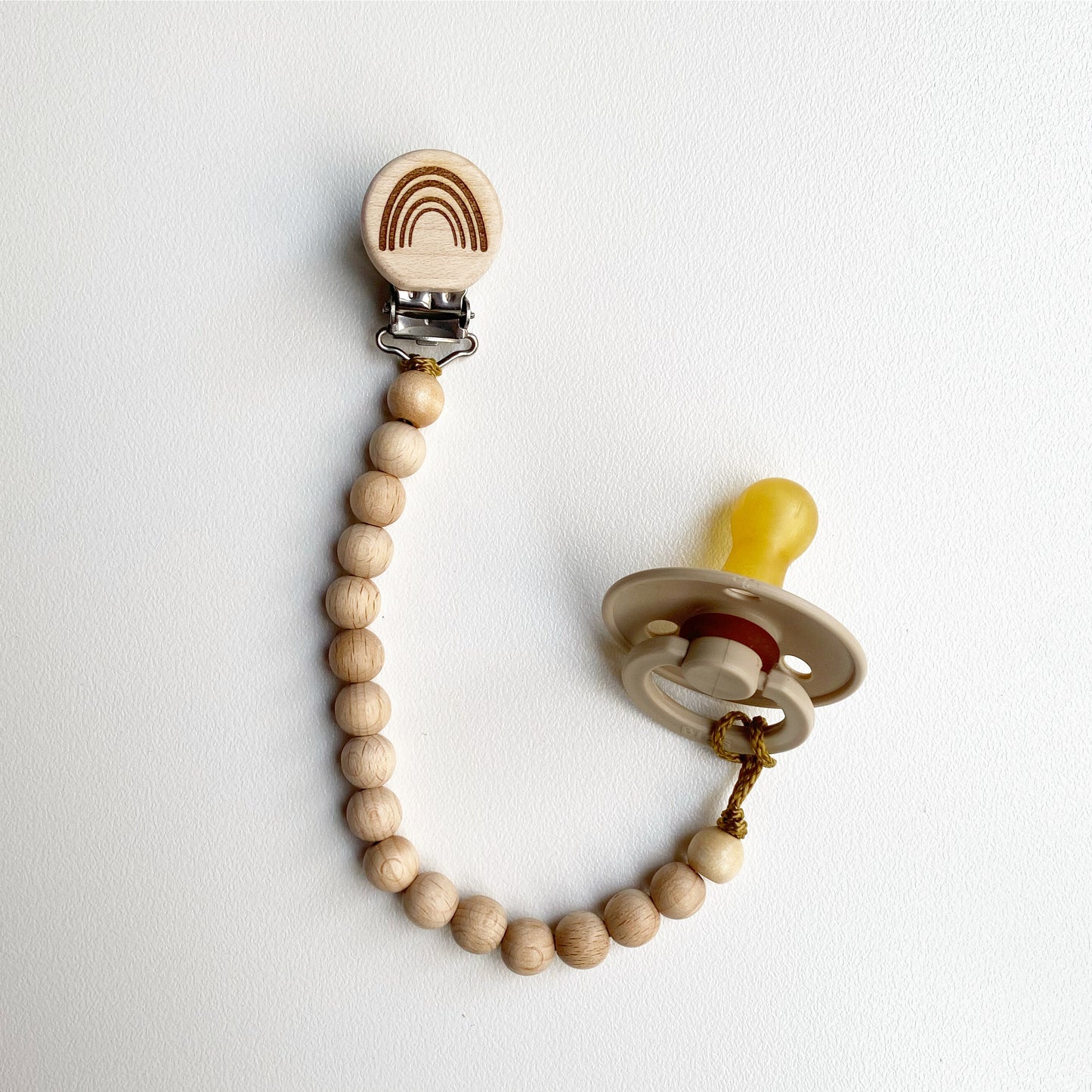 OLH Petite Bead Dummy Chain - Rainbow Natural