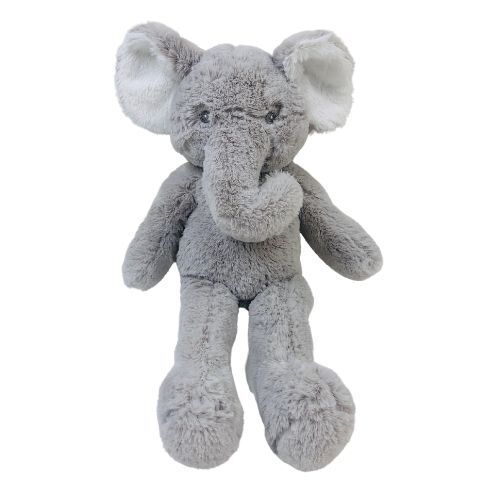 Keeleco 35cm Wild Elephant Stuffed Animal Kids/Children Soft Plush Toy 3y+  Grey