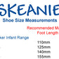 Skeanie Pre-walker Cross Leather Sandals Blue