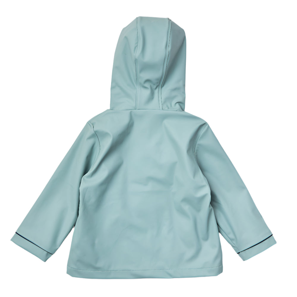 Rainkoat Stripy Sailor Jacket - Sage