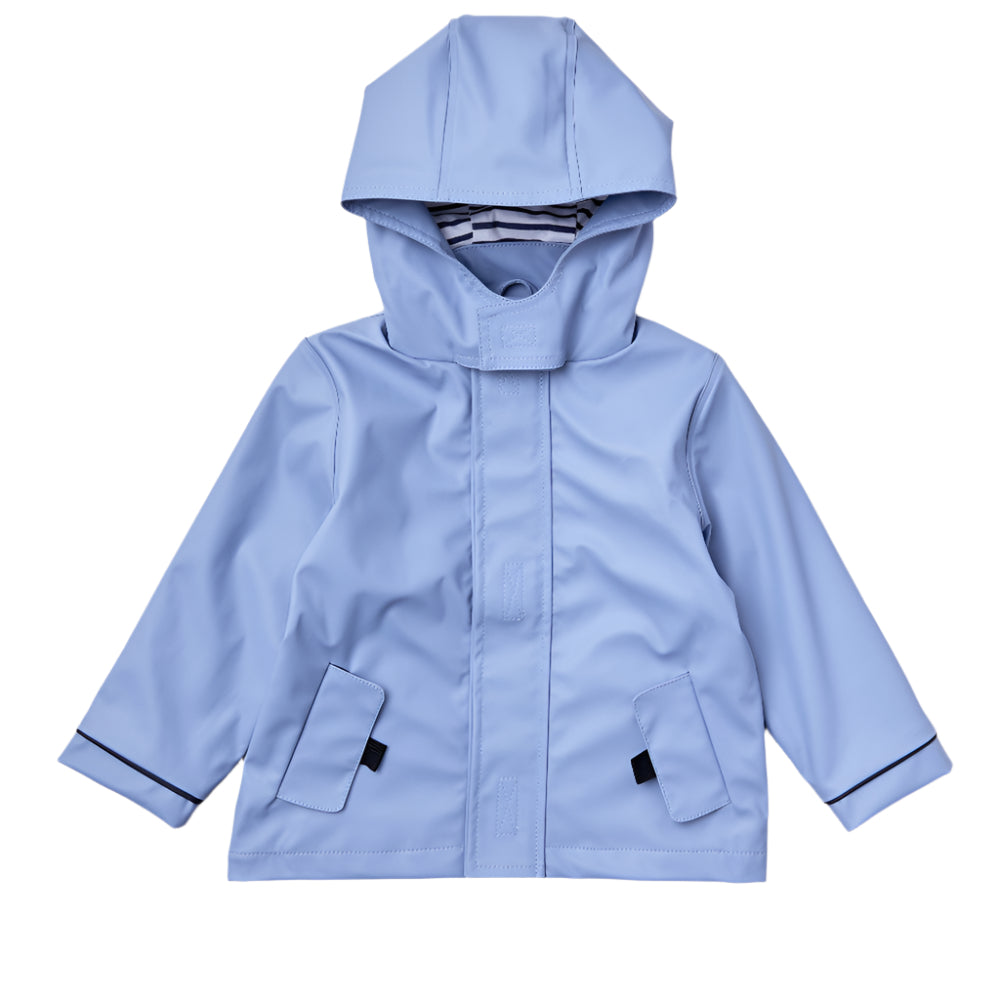 Rainkoat Stripy Sailor Jacket -Storm Blue