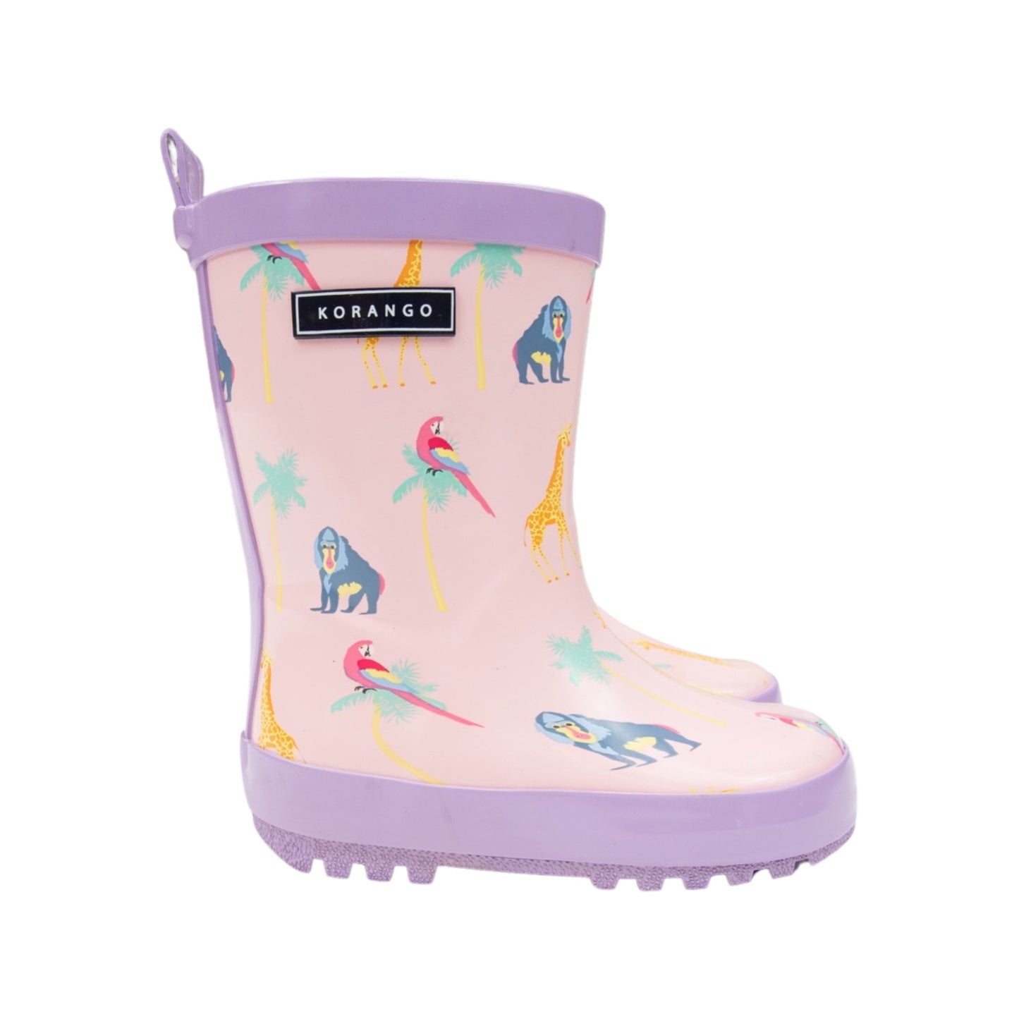 Korango Safari Gumboot - Lavender/Pink