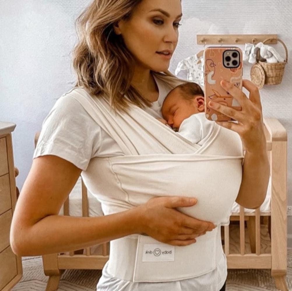 BabyDink Pocket Organic Carrier - Sand