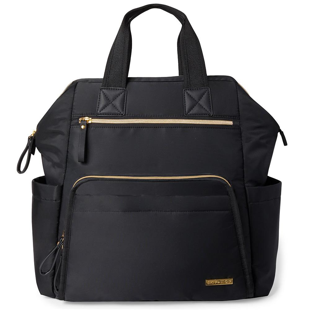 Skip Hop Main Frame Wide Open Backpack -Black