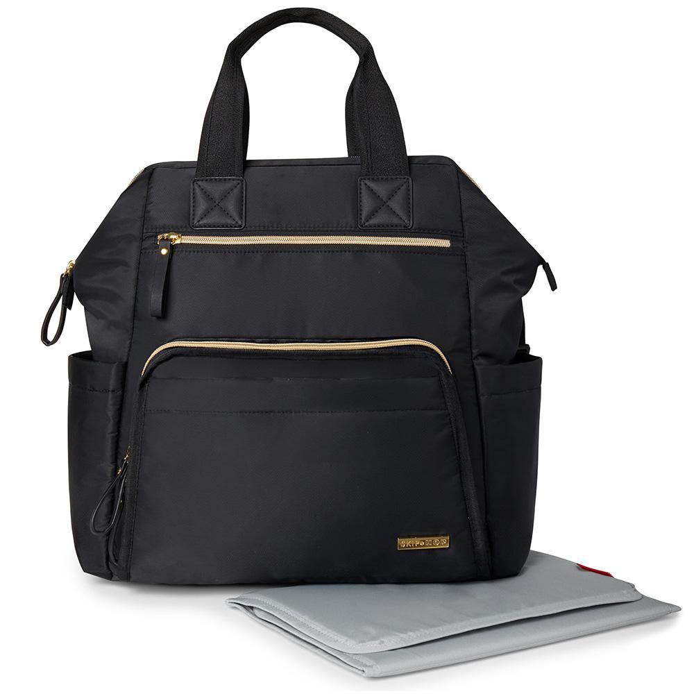 Skip Hop Main Frame Wide Open Backpack -Black