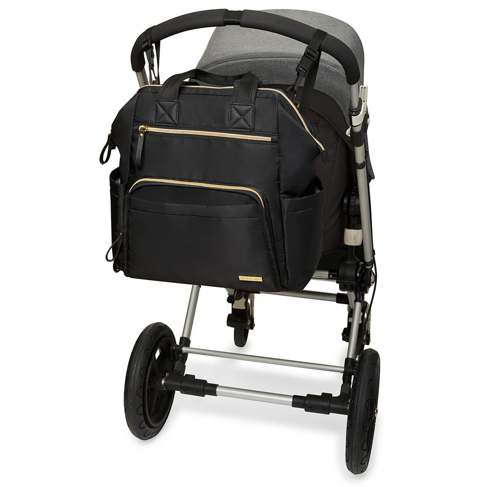 Skip Hop Main Frame Wide Open Backpack -Black