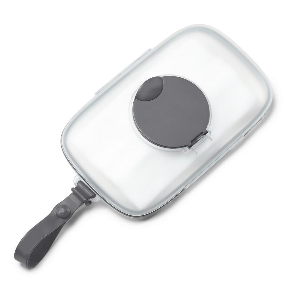 Skip Hop Grab & Go Perfect Seal Wipes Case Grey