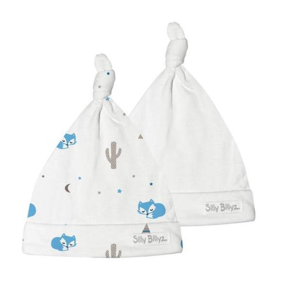 Silly Billyz Jersey Gumnut Baby Hat 2 Pk