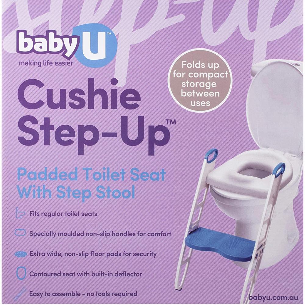 Baby U Cushie Step-Up Padded Toilet Seat