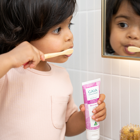 GAIA Natural Baby Natural Probiotic Toothpaste Berry Burst 50 ml