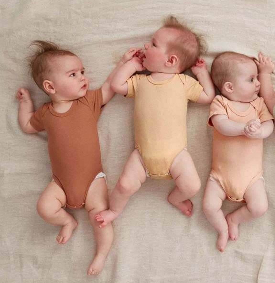 ErgoPouch Short Sleeve Body Suit - Chestnut