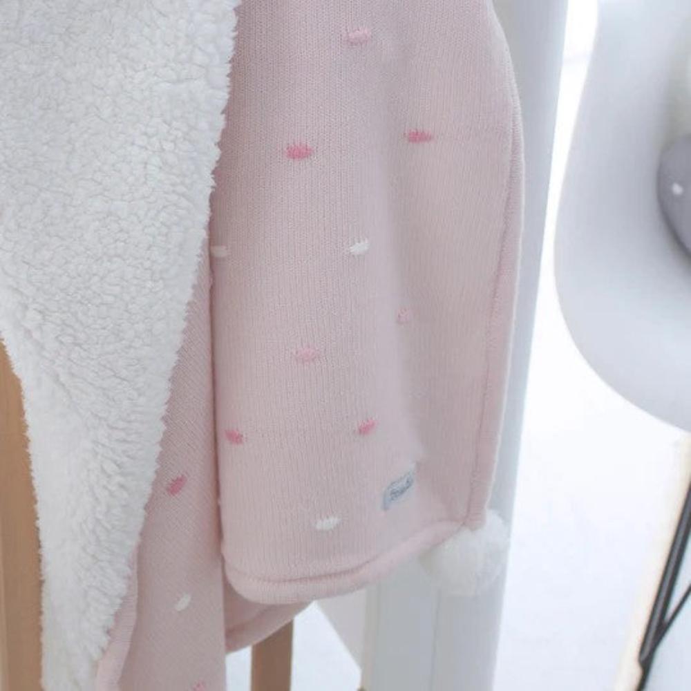 Bubba Blue Confetti Blanket - Pink