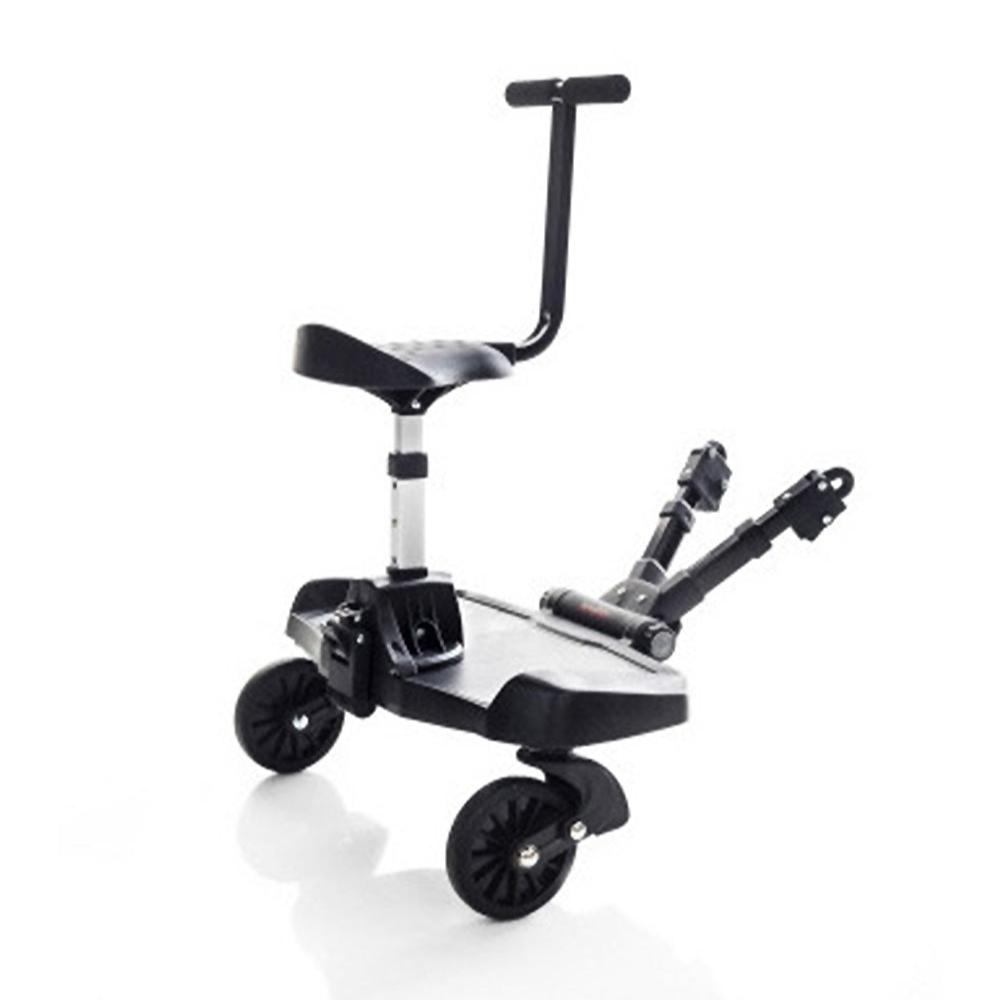 Bumprider Sit Toddler Board With Seat Black