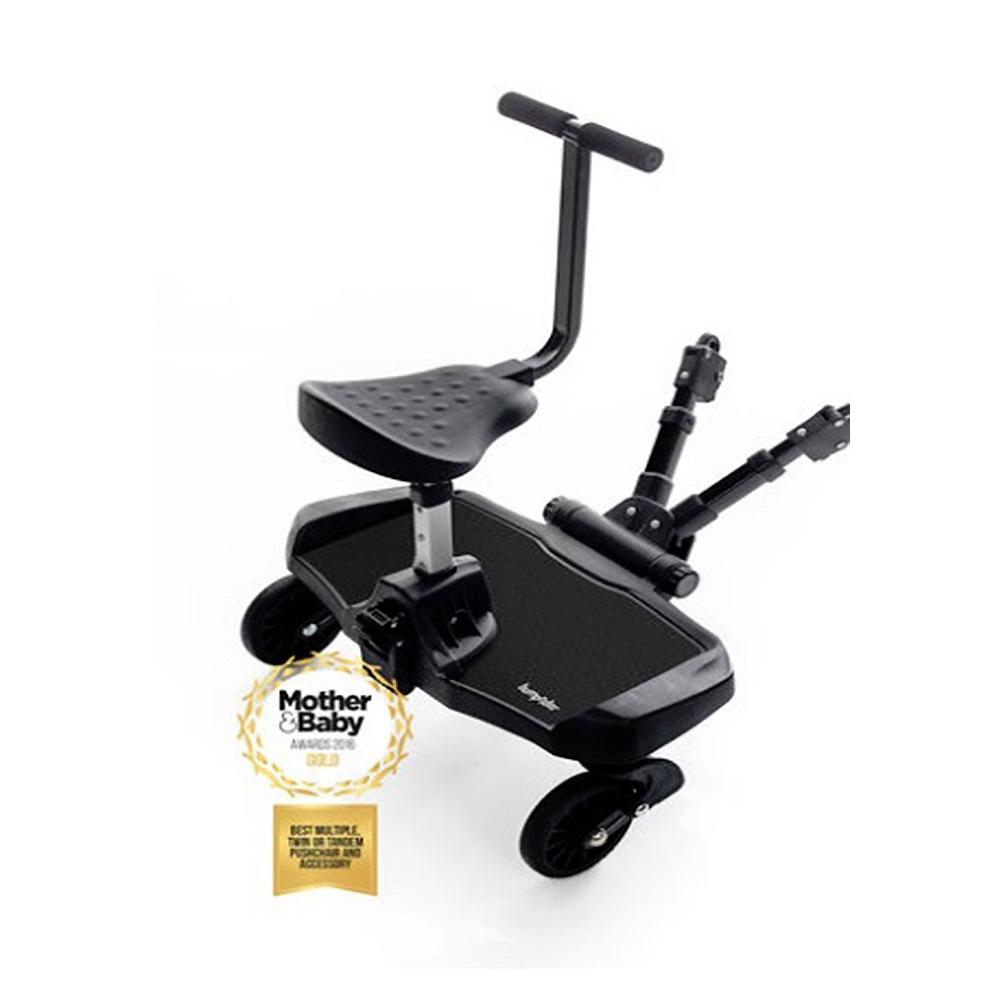 Bumprider Sit Toddler Board With Seat Black