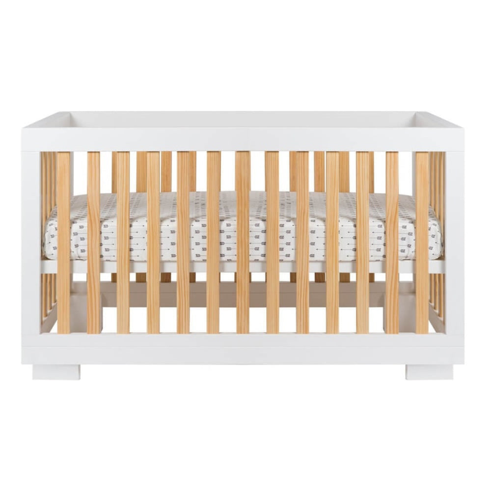 Cocoon Luxe Cot & Mattress - White/Natural
