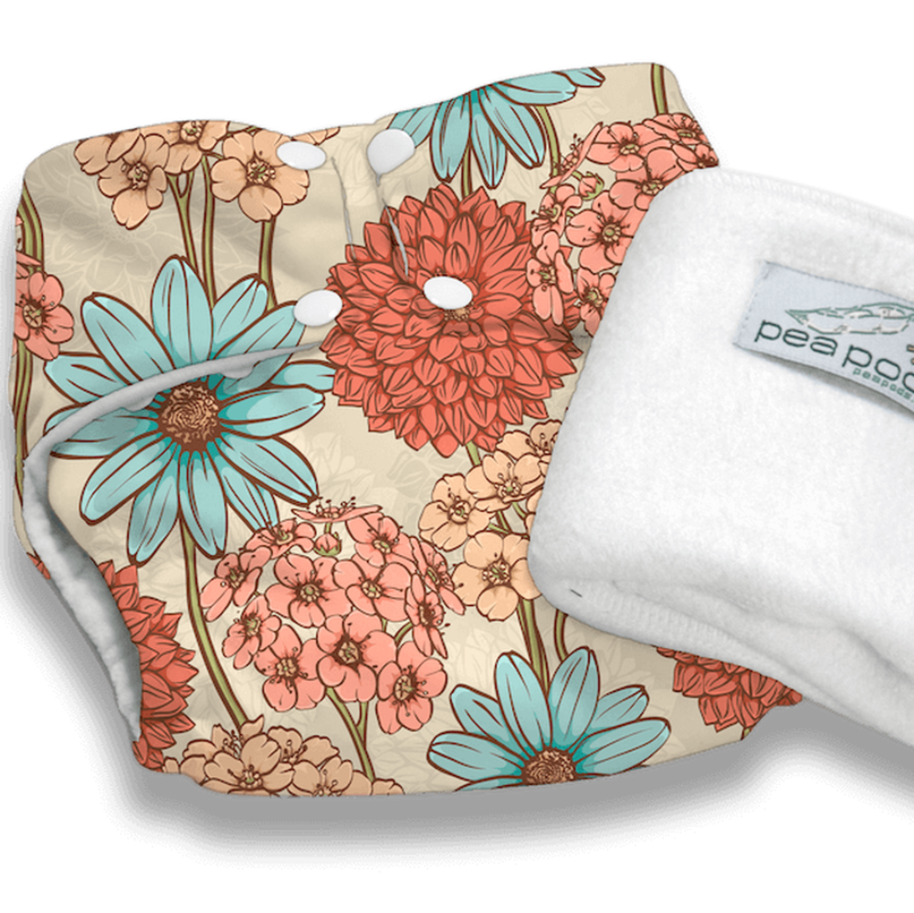Pea Pods Reusable Nappies One Size