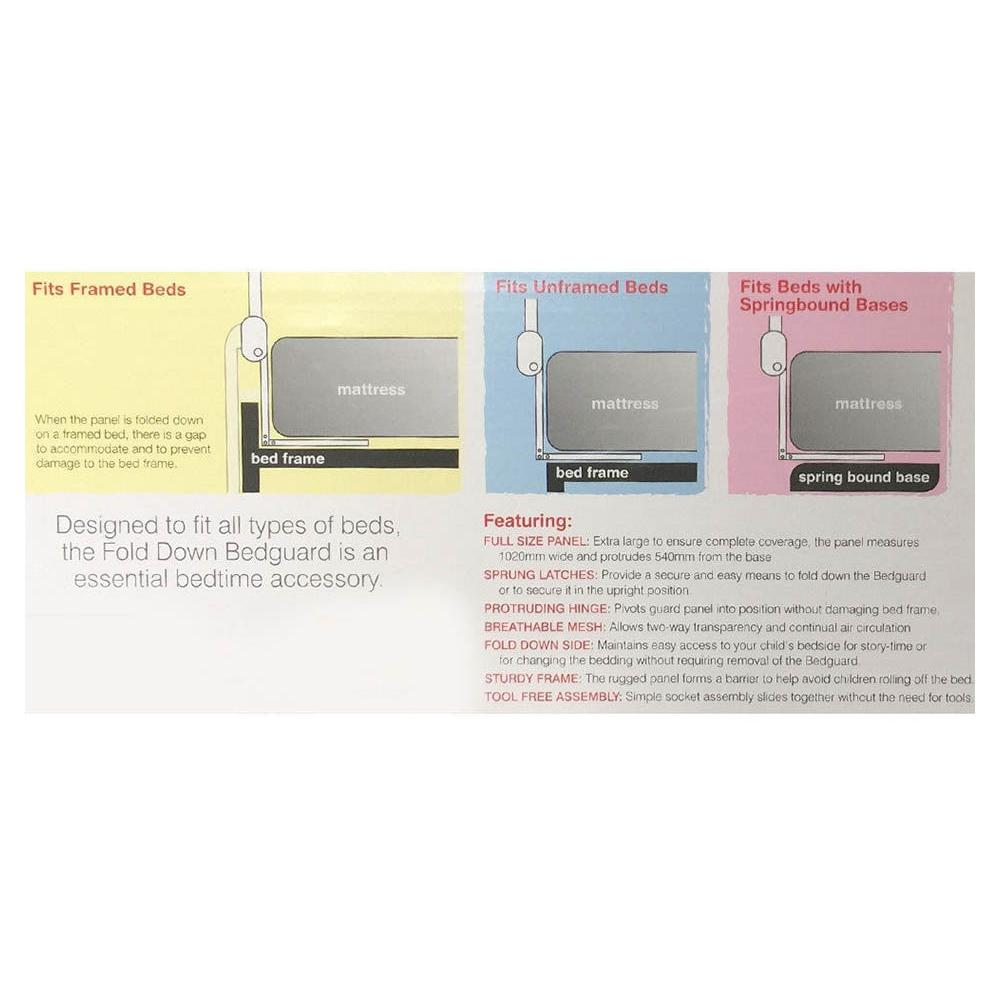 Vee Bee Fold Down Bedguard