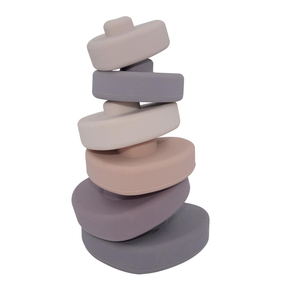 Playground Silicone Heart Stacking Tower