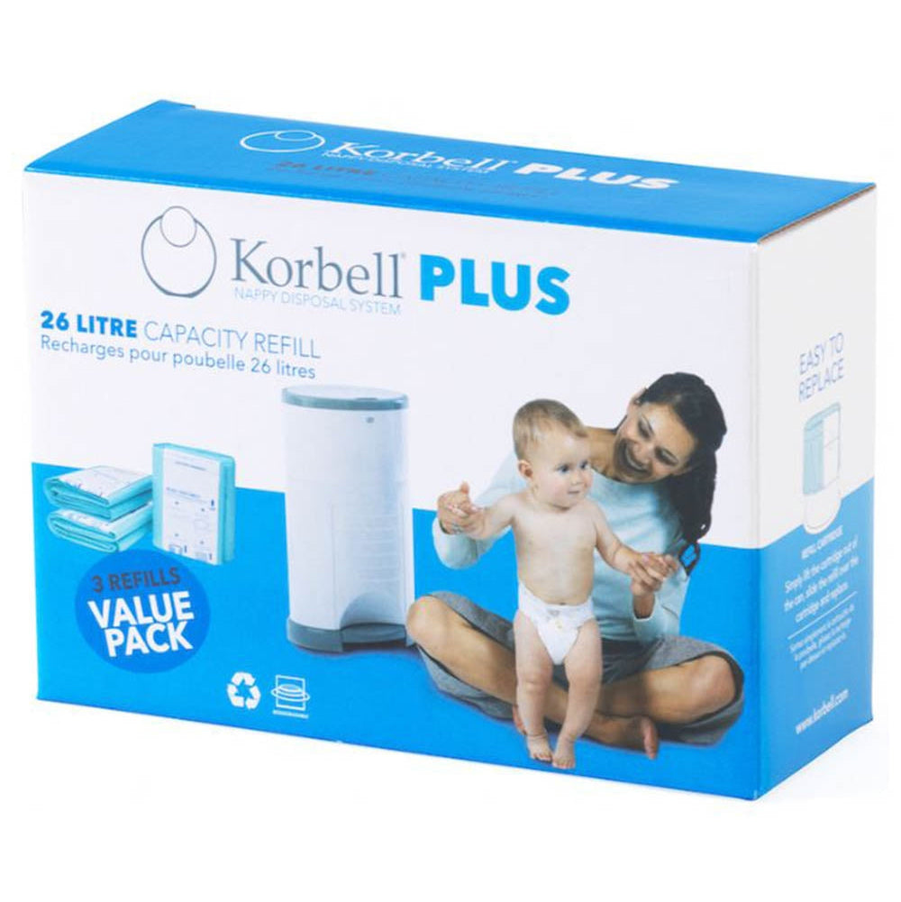 Korbell PLUS Refill 3 Pk