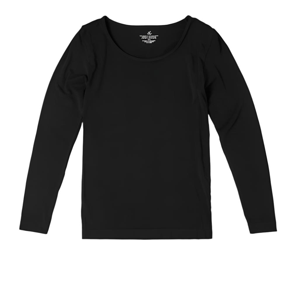 Boody Womens Long Sleeve Top - Black