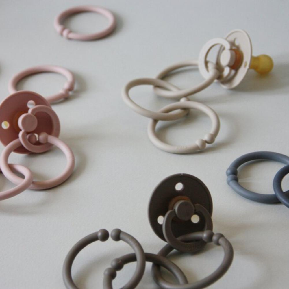 Bibs Loops - 12 pce Blush/Woodchuck/Ivory