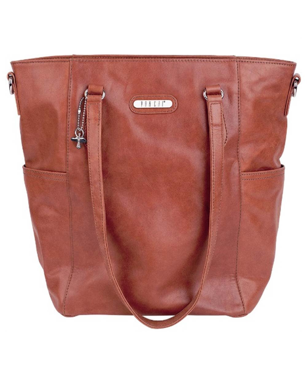 Vanchi Lucca Tote Leather