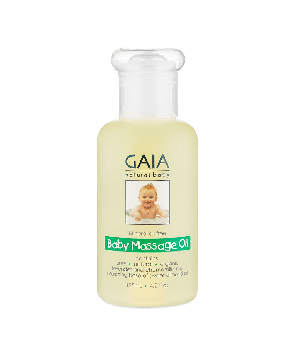 GAIA Natural Baby Massage Oil 125 ml
